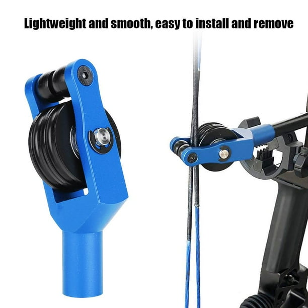 Perfeclan Aluminum Archery Cable Slide Compound Bow String Splitter